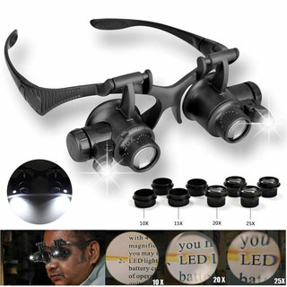 Kính Lúp Sửa Đồng Hồ 10 / 15 / 20 / 25x