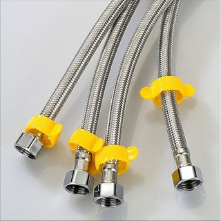 Dây cấp nước INOX chịu nhiệt  cao cấp dài 40cm,50cm,60cm,80cm,1m.dây cấp bồn tắm máy nóng lạnh vòi lavabo .