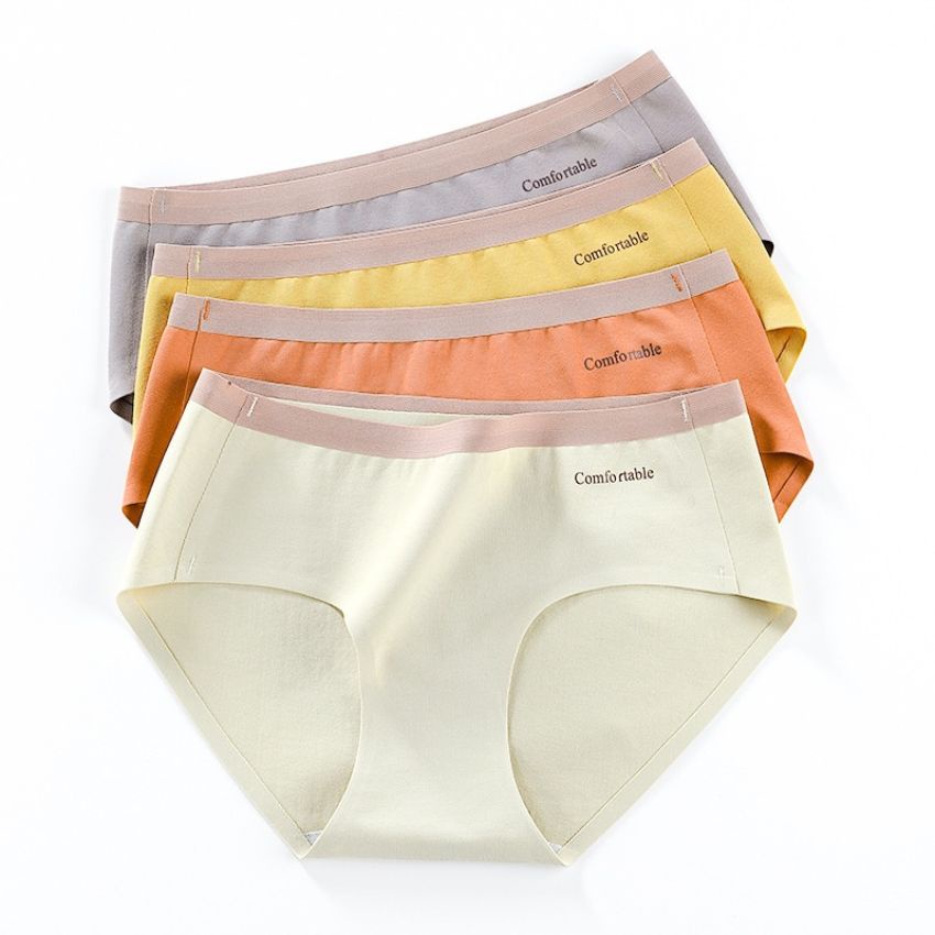 Quần lót nữ cotton cao cấp, quần chíp kháng khuẩn thoáng mát mềm mịn ôm dáng Bellar_bra L155