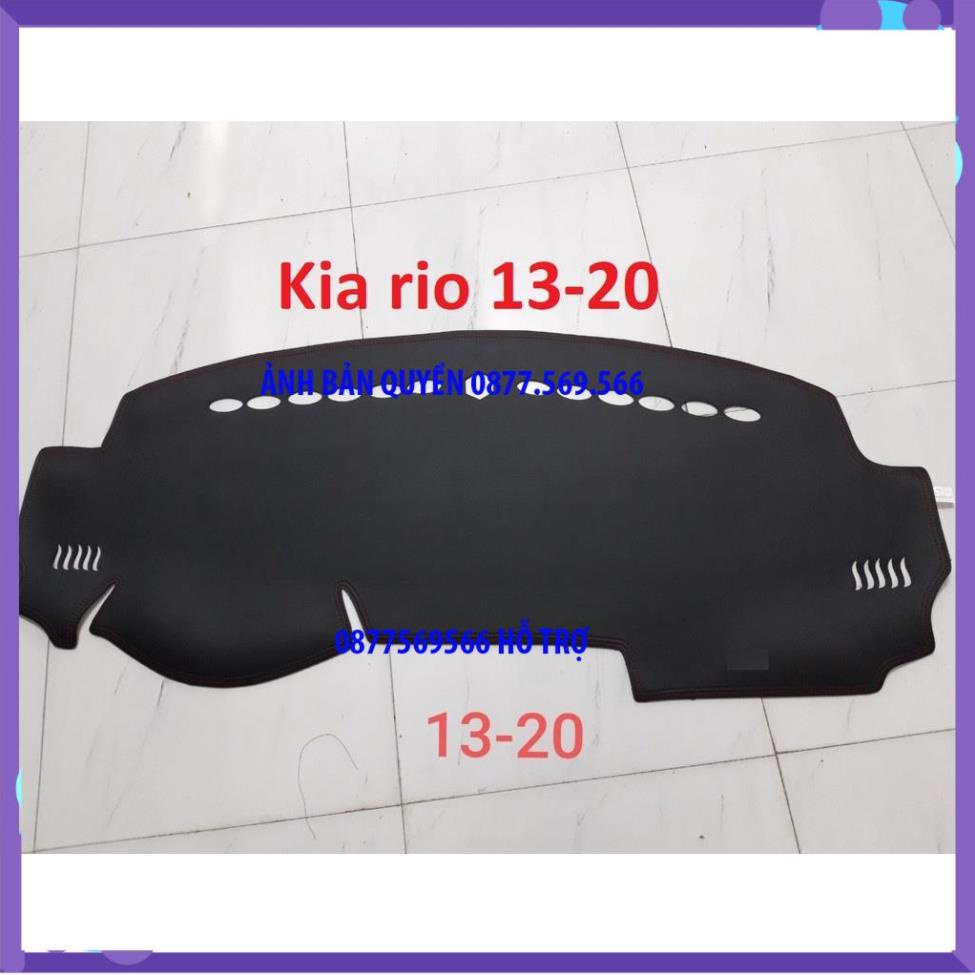 THAM TAPLO DA VÂN GỖ KIA RIO THẢM TRẢI LÓT TAPLO CAO CẤP 3 LỚP CHỐNG TRƯỢT CHỊU NHIỆT XE HƠI BAO HÀI LÒNG
