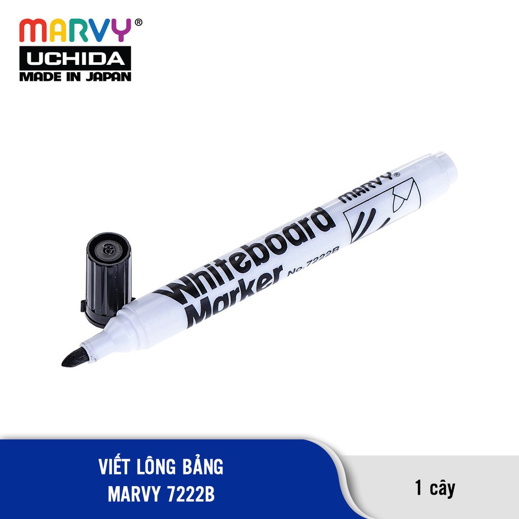 Bút lông bảng Marvy 7222B White Board Marker