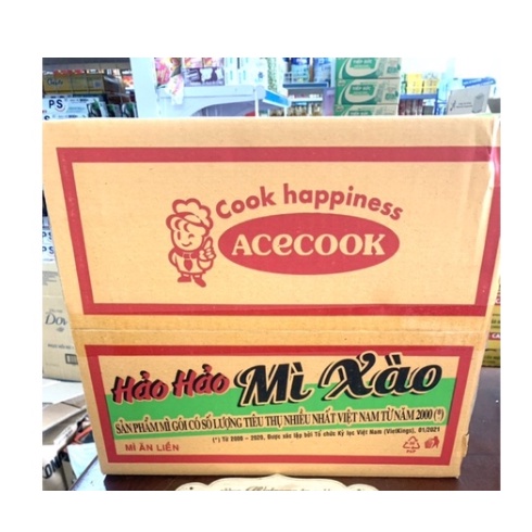 Thùng Mì Tôm Hảo Hảo Chua Cay 30 gói x 75g
