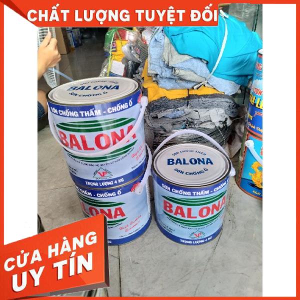 lon 4kg sơn balona gốc dầu chống thấm chống ố vàng