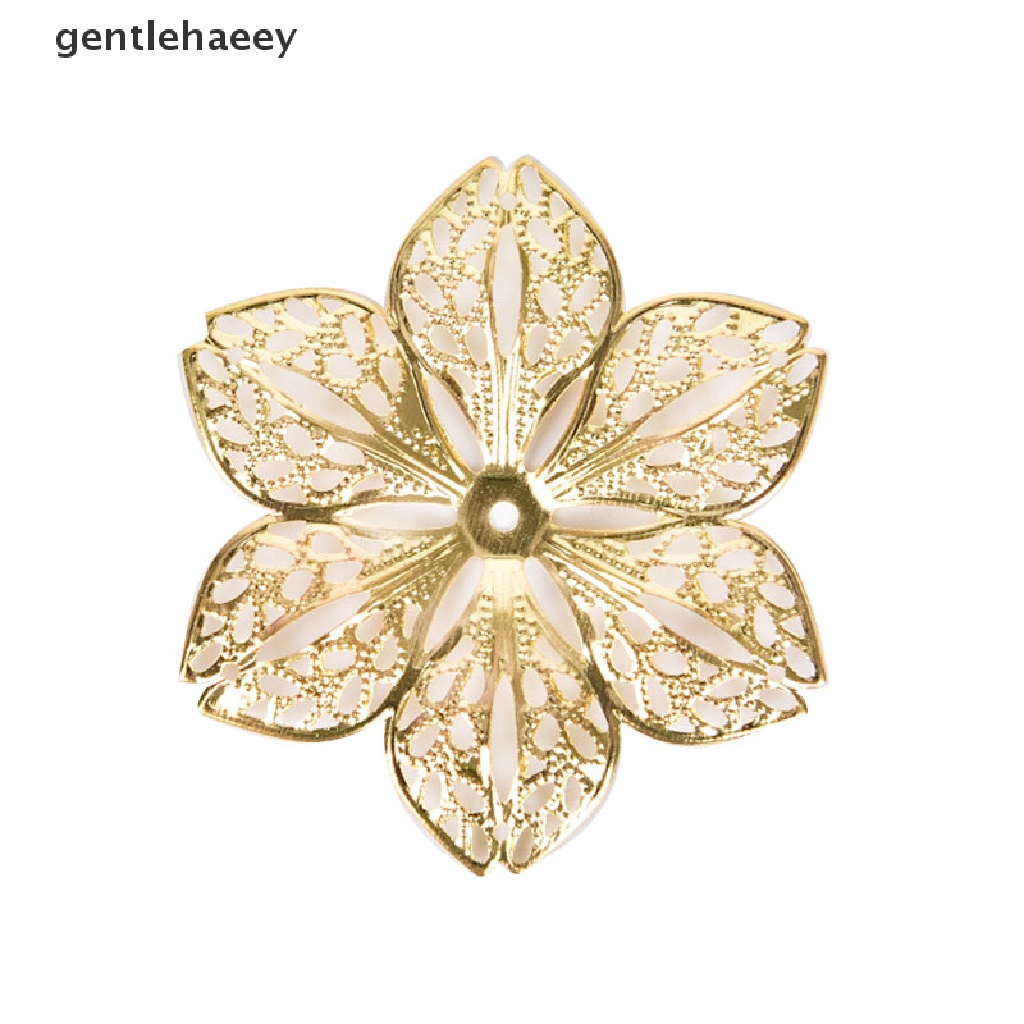 Set 50 phụ kiện làm đồ trang sức thủ công hình bông hoa DIY