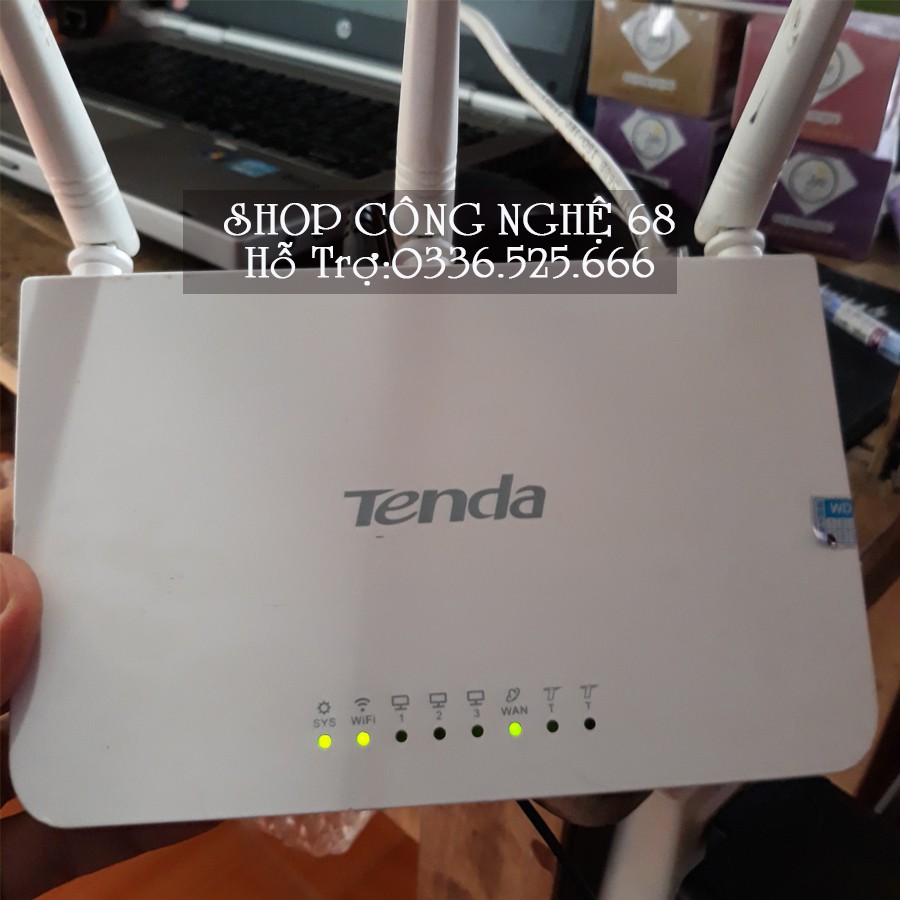 Bộ phát Wifi TENDA F3 Tốc độ 300Mbps- Hàng Cũ đẹp 96-99,9% - TENDA F3 | BigBuy360 - bigbuy360.vn