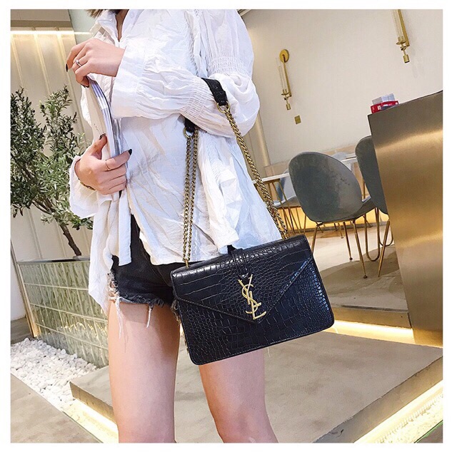 Túi đeo chéo thời trang vân da rắn - TS91