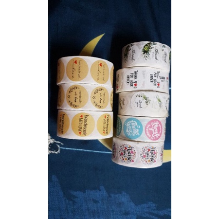 combo 4 cuộn Sticke dán  500 miếng