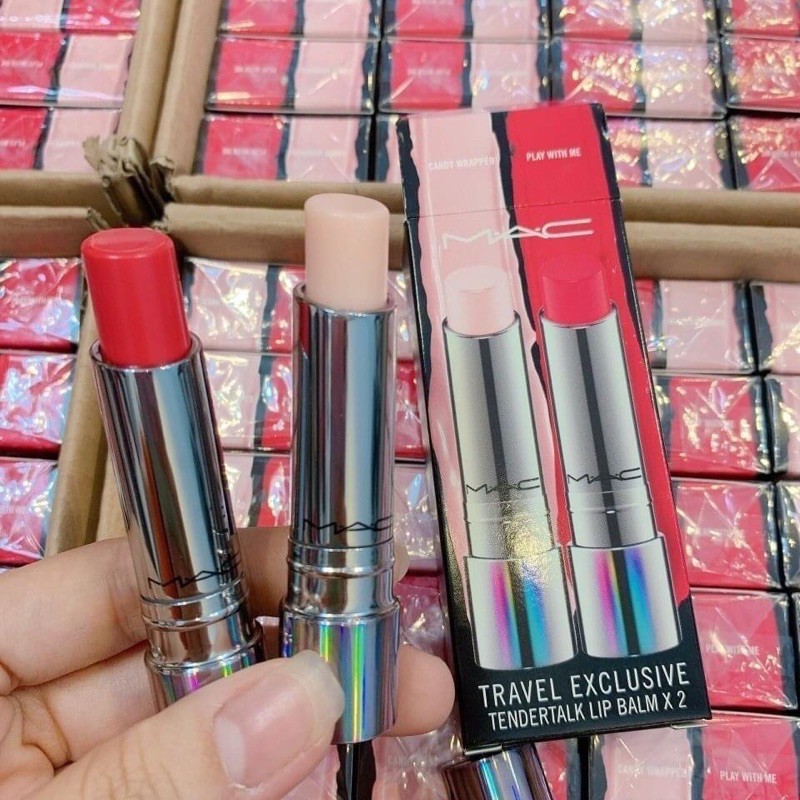 [Date 12/2021] Son Mac dưỡng môi có màu Tendertalk Lip Balm