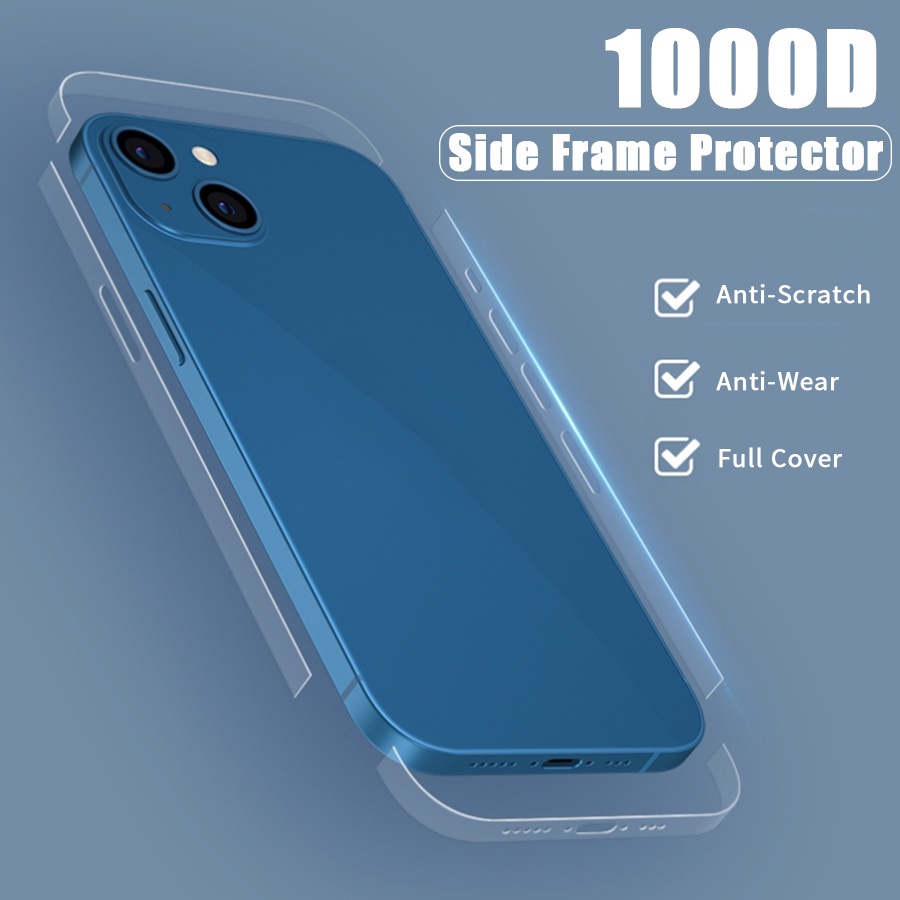 Miếng PPF dán viền bảo vệ cho IPhone 13 Pro Max / 13 / 13 Pro / 12 Pro Max / 12 / 12 Mini / 12 Pro