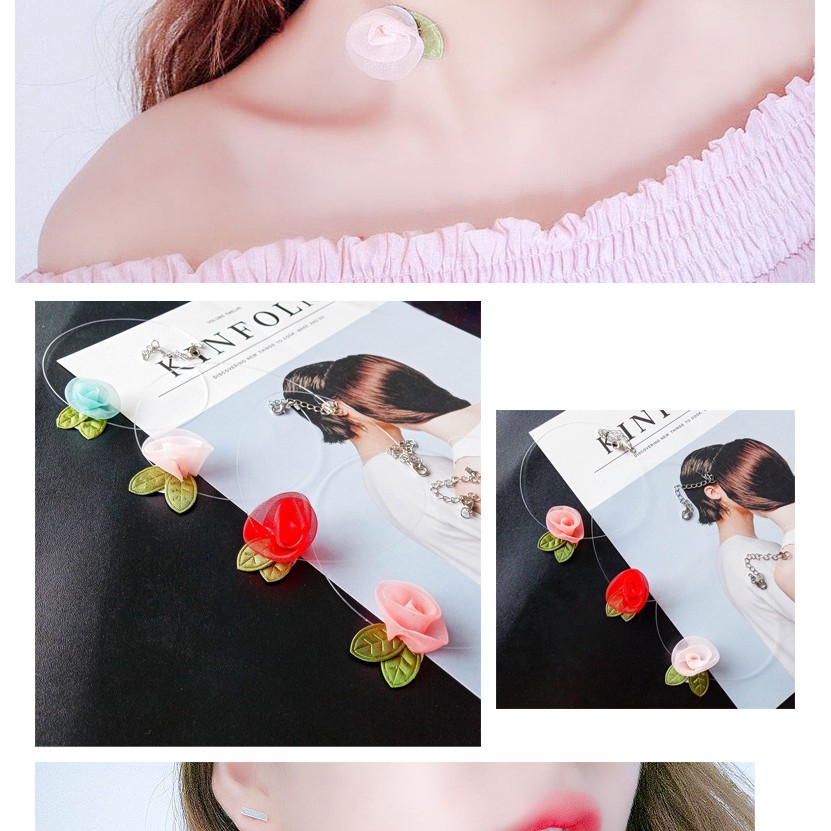 Vòng cổ Hoa Hồng MS: V2 - Hưng Long PC