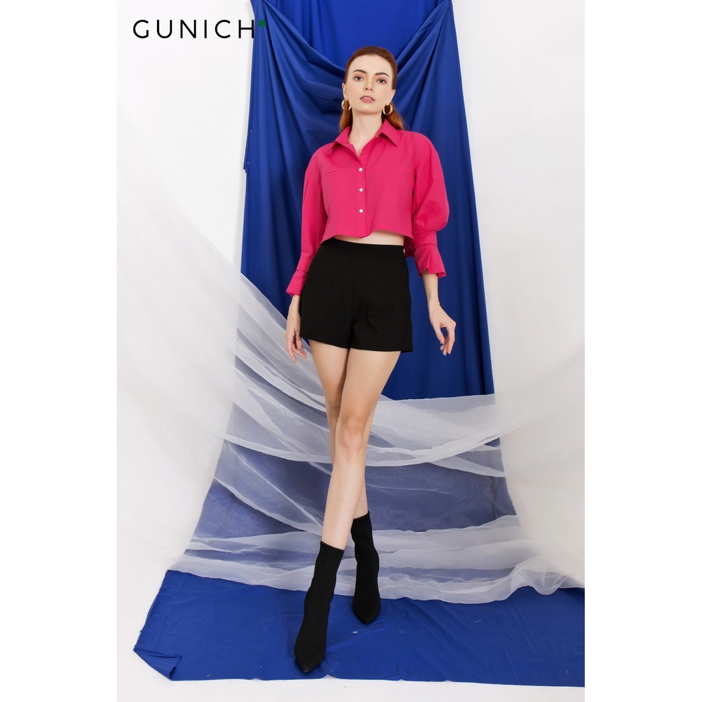 Quần short phối khóa đồng Gunich