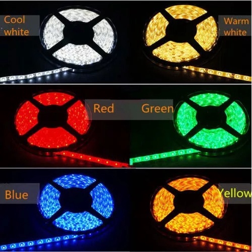 Cuộn Led dây dán 5050 điện 12V - cuộn 5 mét có keo chống nước IP65 Đủ màu