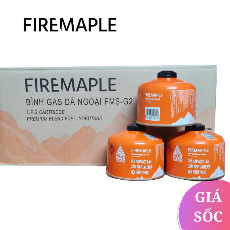 Bình ga dã ngoại Maxsun - Fire  Maple du lịch, cắm trại mini 230gr | BigBuy360 - bigbuy360.vn