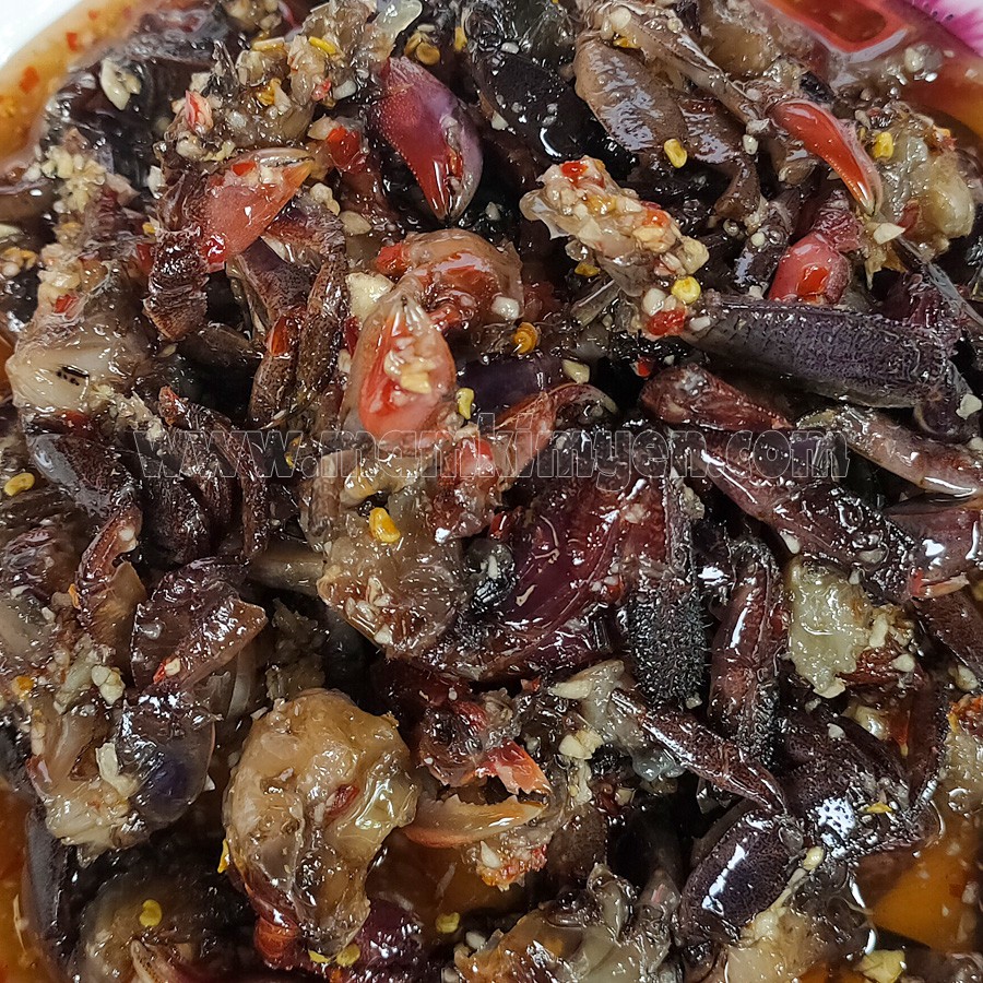 650gr Ba Khía Sữa Châu Đốc Trộn Sẵn Tỏi Ớt Con Mềm Ướp Gia Vị Vừa Ăn Không Cần Chế Biến