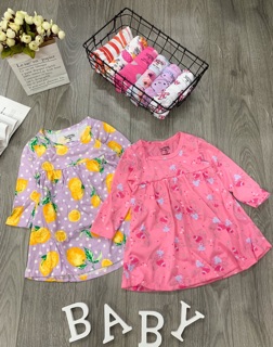Set 3 váy dài tay bé gái VBG