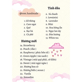 nến thơm handmade lọ sữa chua 100g