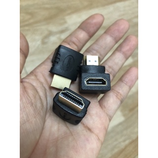 jack chuyển HDMI góc 90 độ (thẳng thành cong)