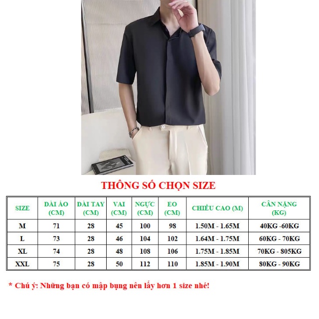 Áo sơ mi rộng tay ngắn unisex nam nữ GIẤU NÚT chuẩn form Hàn Quốc vải lụa mềm mịn mát 40-90kg MRN02