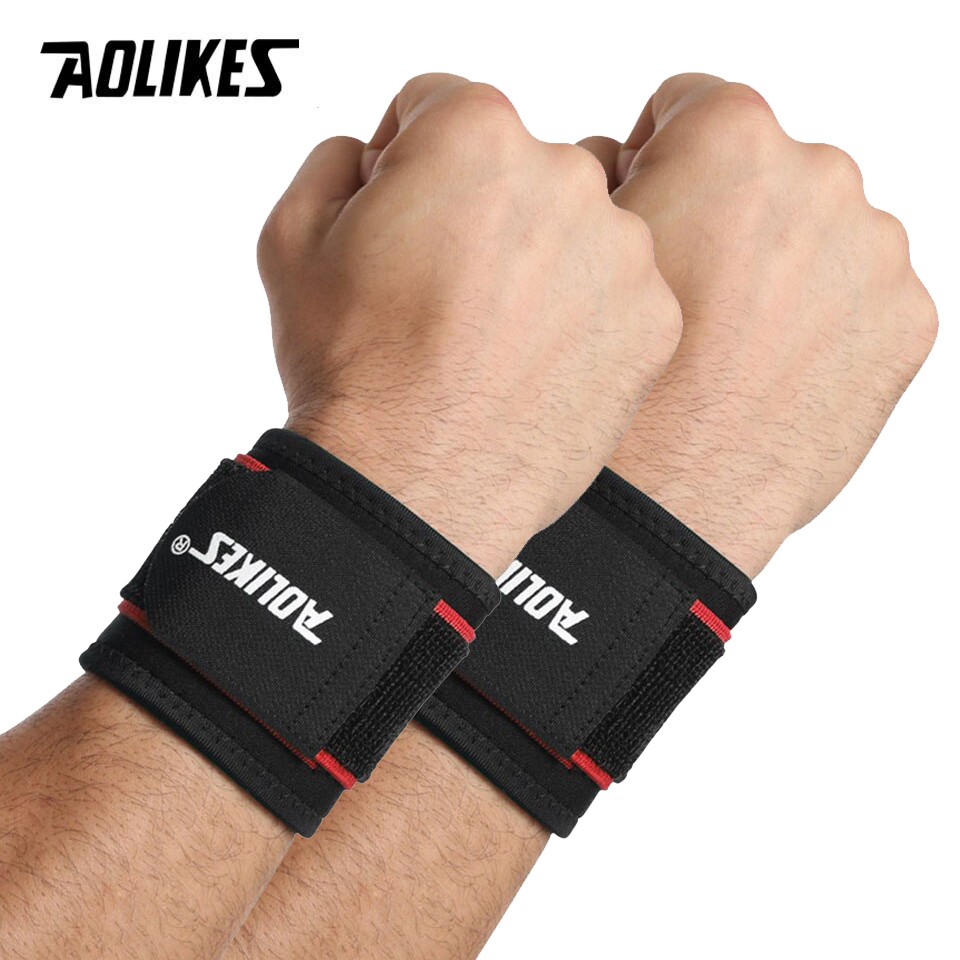 Bộ 2 quấn bảo vệ cổ tay AOLIKES A-7938 bảo vệ tối đa khi chơi thể thao Sport wrist support