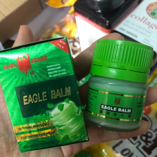 Dầu cù là eagle balm 19,8g- 100% hàng Mỹ xách tay