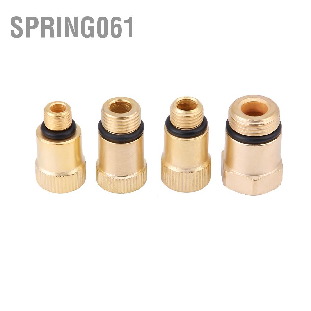 Spring061 Bán buôn bán sẵn 8 cái G326 Xe đạp Xe đạp Xăng động cơ Xylanh Máy nén Máy đo áp suất Bộ kiểm tra Đồng hồ đo áp suất  Giao hàng nhanh chóng