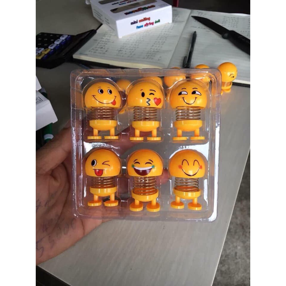 Set 6 thú nhún emoji đáng yêu