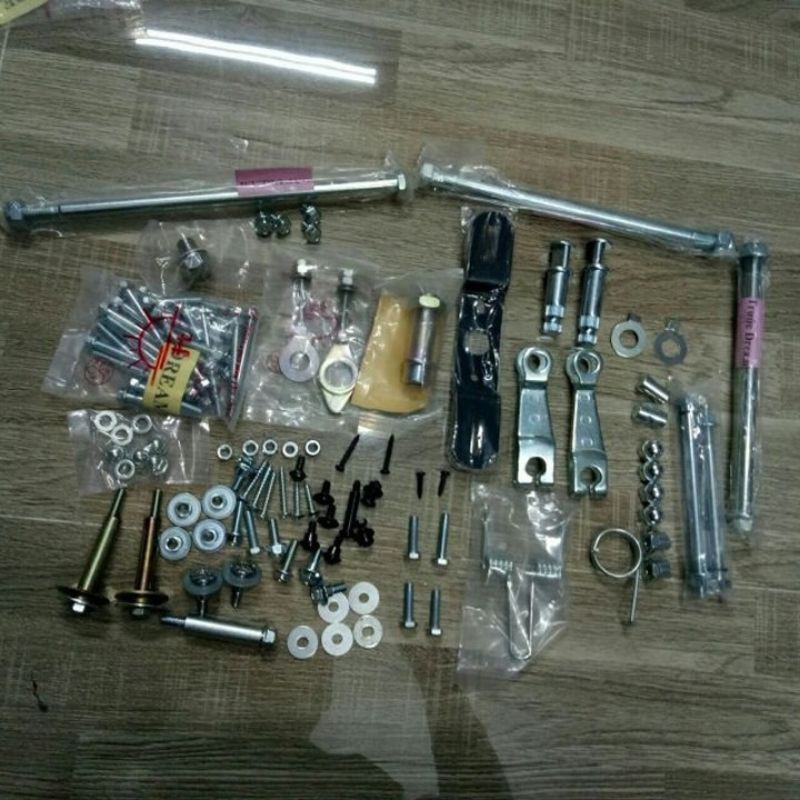 Bộ ốc xe Dream Thái đầy đủ nhất