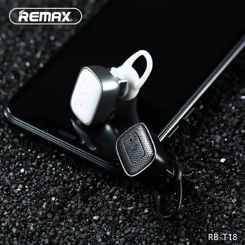 TAI NGHE BLUETOOTH REMAX T18 CHO ÂM THANH TUYỆT VỜI CÓ MIC GIÚP THUẬN TIỆN