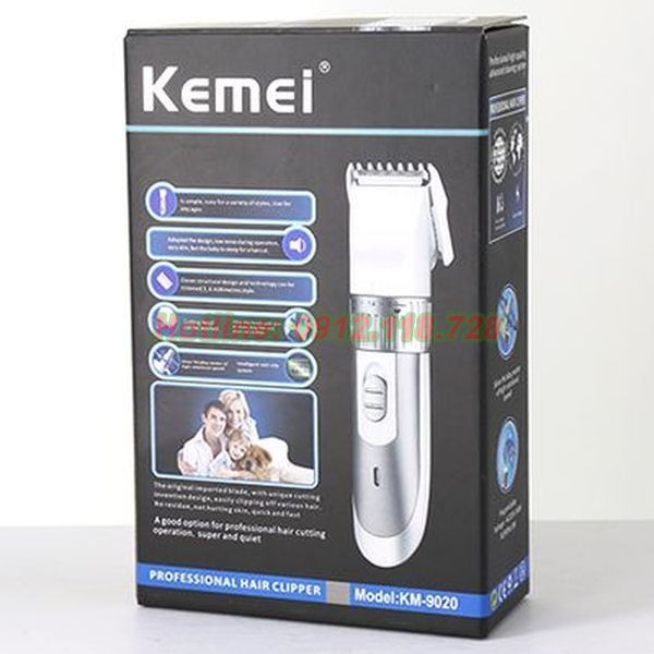 Tông Đơ Cắt Tóc Trẻ Em Kemei KM-9020