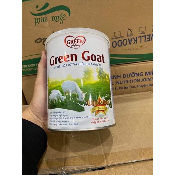 sữa dê hạn còn từ 6 tháng trở lên