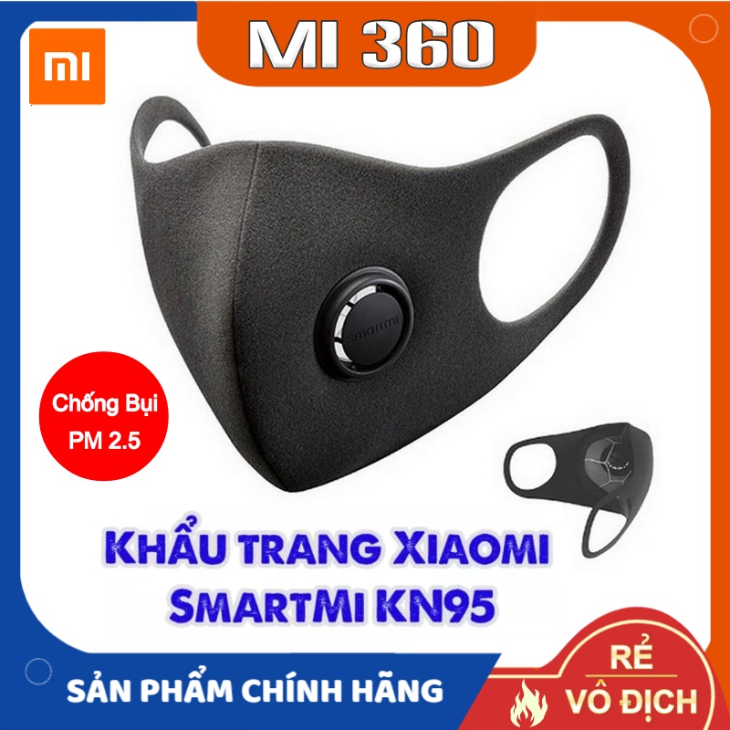 Khẩu Trang Xiaomi SmartMi KN95 Chống Bụi Mịn PM 2.5✅ Đạt Chuẩn Quốc Tế✅ Hàng Chính Hãng | WebRaoVat - webraovat.net.vn