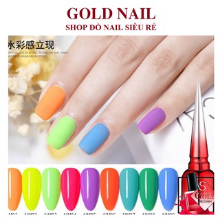 Set sơn gel Neon , sơn gel AS set 9 chai , tông màu hot mùa hè