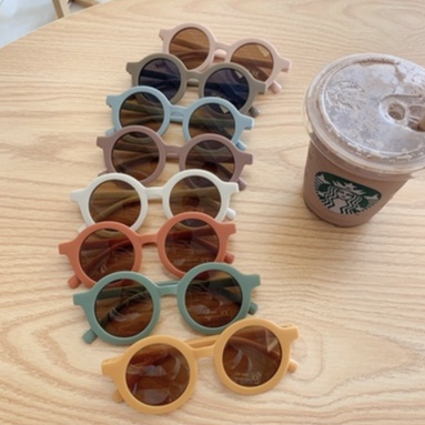 Mắt kính thời trang cho bé hình tròn