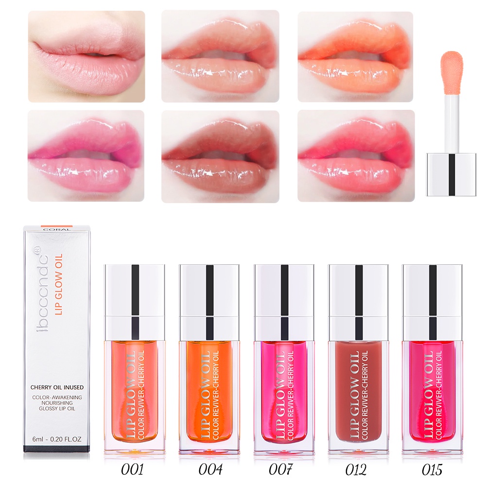 ibcccndc Natural Lip Oil Moisturized Lip Care 6ml