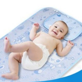 Bộ gối + chiếu điều hòa thảo dược cho bé/nhiều màu