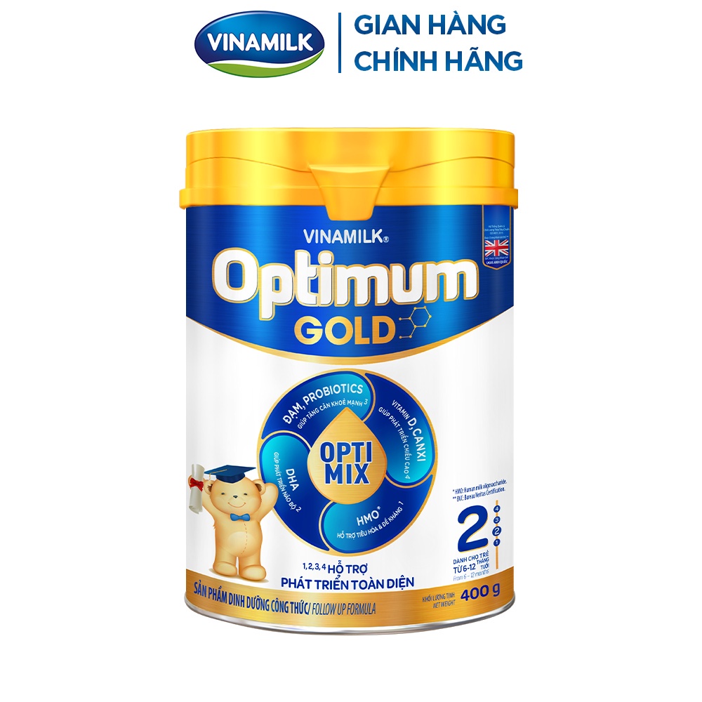 Sữa bột Vinamilk Optimum Gold 2