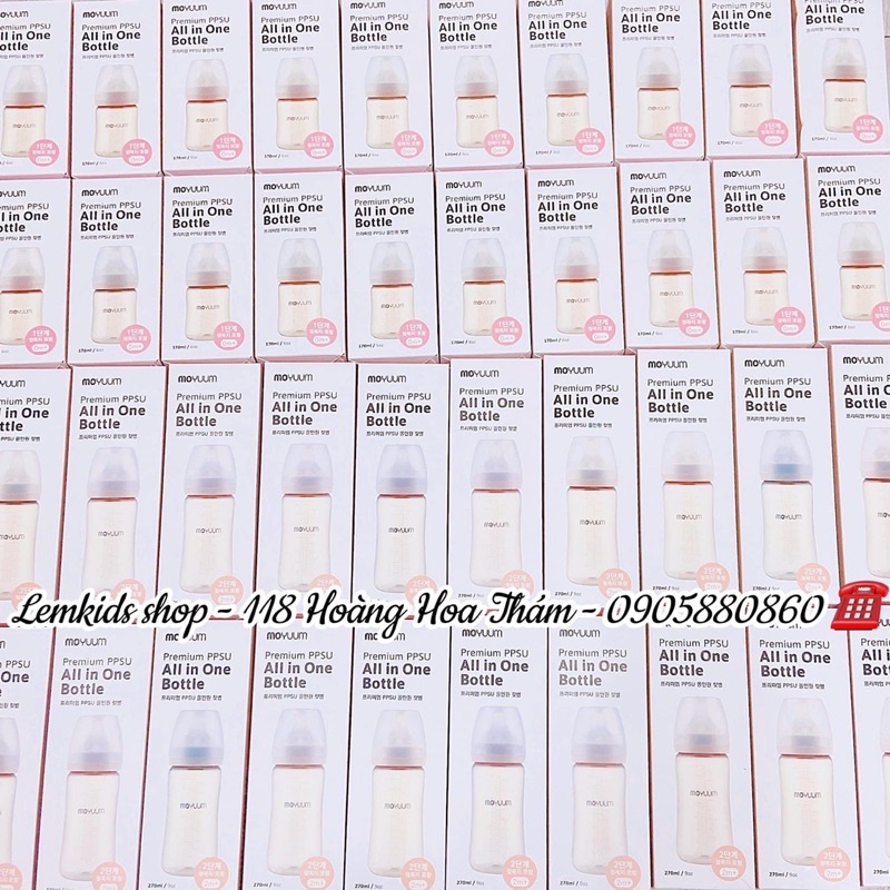 BÌNH SỮA MOYUUM 170ml KÈM SẴN NÚM DÀNH CHO BÉ SƠ SINH