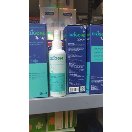 Dizigone Spray (xịt) 100ml - Xịt kháng khuẩn,không xót , không đau lành vết thương vượt trội