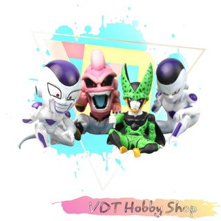 Mô hình nhân vật figure Majin Buu, Frieza, Cell
