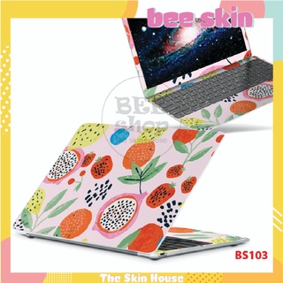 Decal dán laptop BEE SKIN mẫu Sweet Fruit 2 cho máy tính xách tay