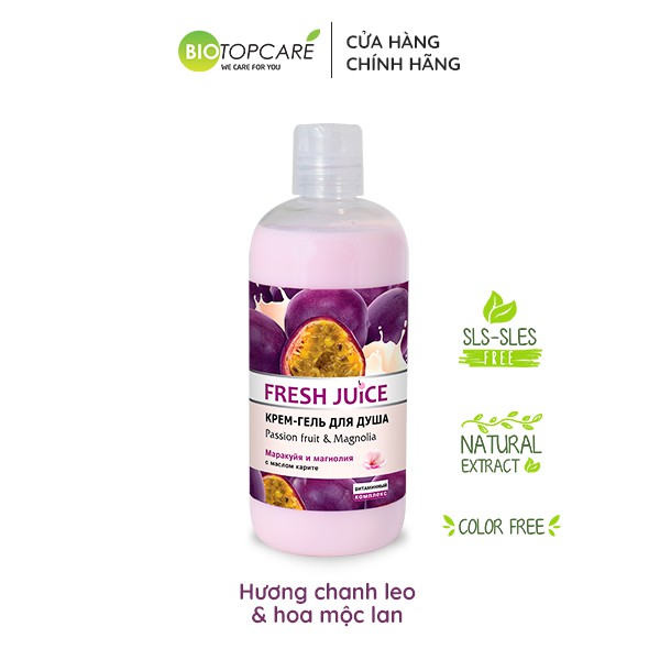 Sữa tắm Fresh Juice dưỡng ẩm và tái tạo da hương trái cây 500ml - BioTopcare Official | BigBuy360 - bigbuy360.vn