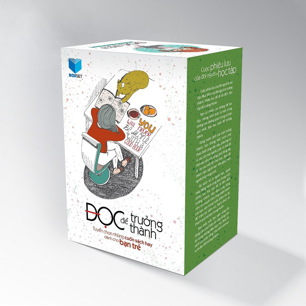Sách : Hộp Combo 1: Đọc Để Trưởng Thành - Cuộc Phiêu Lưu Của Đời Người Là Học Tập B480