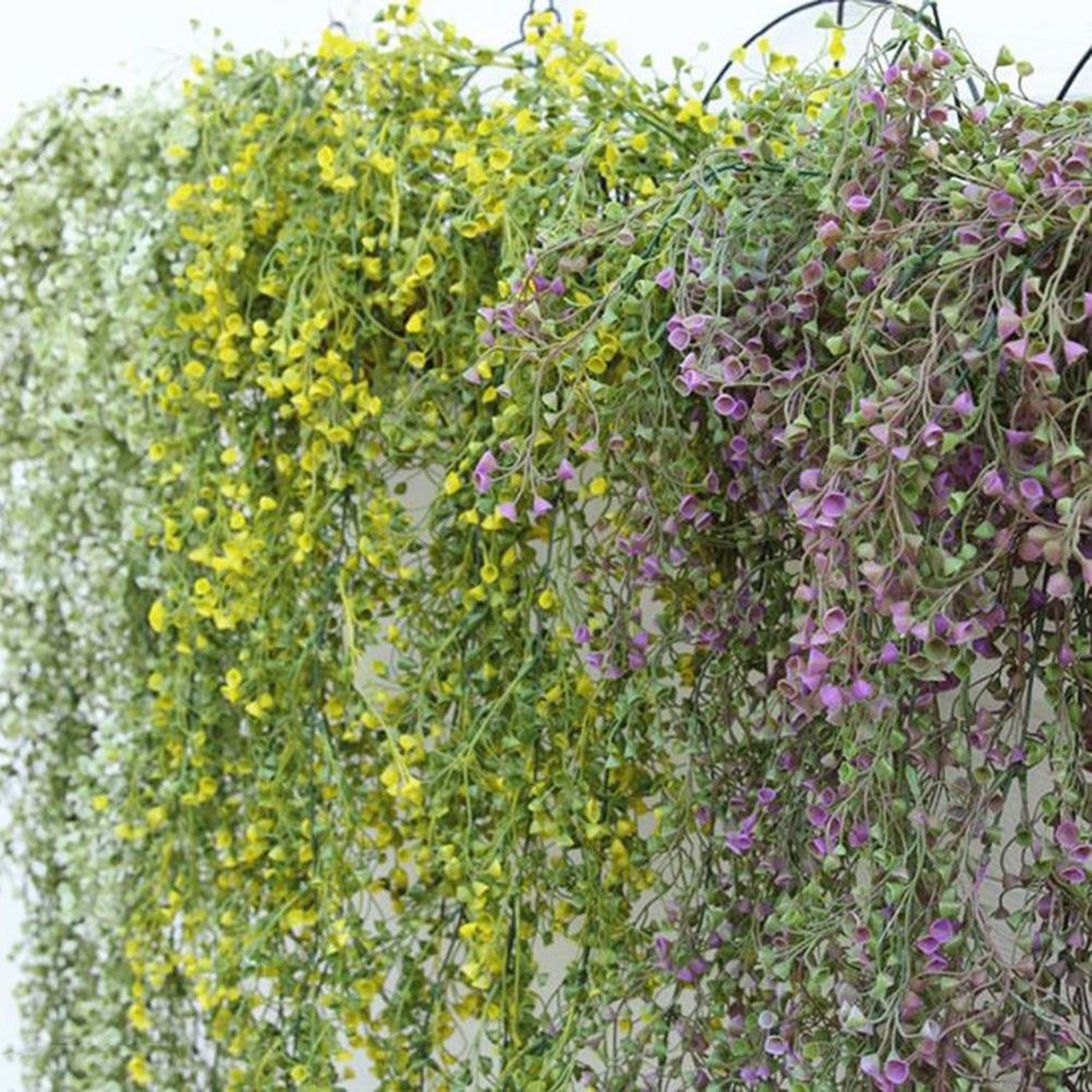 Dây hoa lụa nhân tạo dùng trong trang trí tiệc cưới