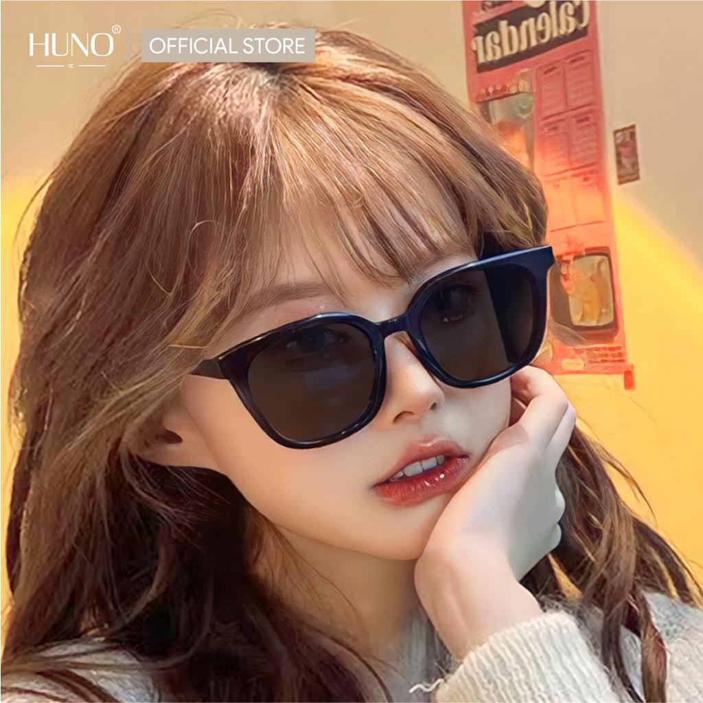 Kính râm Nam Nữ HUNO HOT 2023 với thiết kế đơn giản trẻ trung kết hợp với những gang màu siêu đẹp - K37