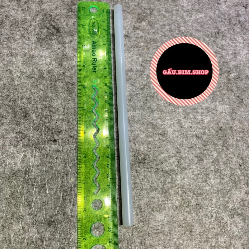 10 cây Keo nến to dài 24.5cm, đường kính 1cm