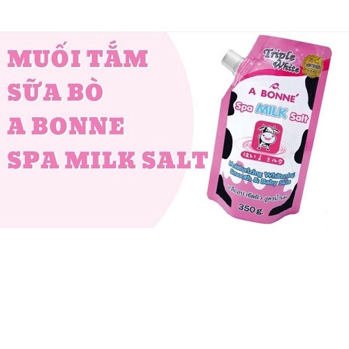 Muối tắm A Bonne spa Milk Salt 350GR