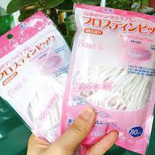 Combo 10 gói Tăm chỉ nha khoa Nhật Bản Sunny - Haka, gói 80 que, chăm sóc răng miệng