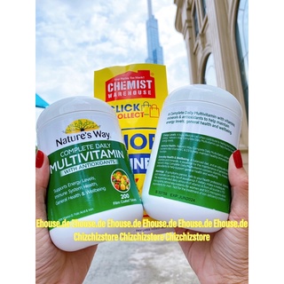 📍VITAMIN TỔNG HỢP Nature’s Way Complete Daily Multivitamin 200 VIÊN. Chỉ 2️⃣9️⃣5️⃣k/ hộp 200v