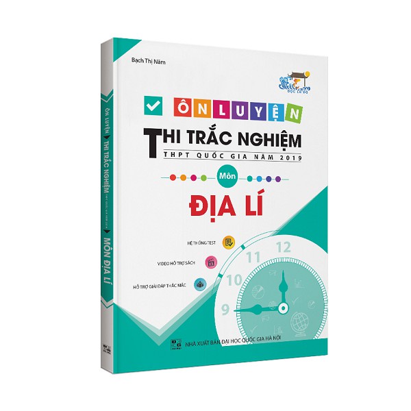 Sách Ôn Luyện Thi Trắc Nghiệm THPT Quốc Gia Năm 2019 Môn Địa Lý