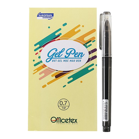 Bút gel Officetex mực đen / xanh OT-GP002